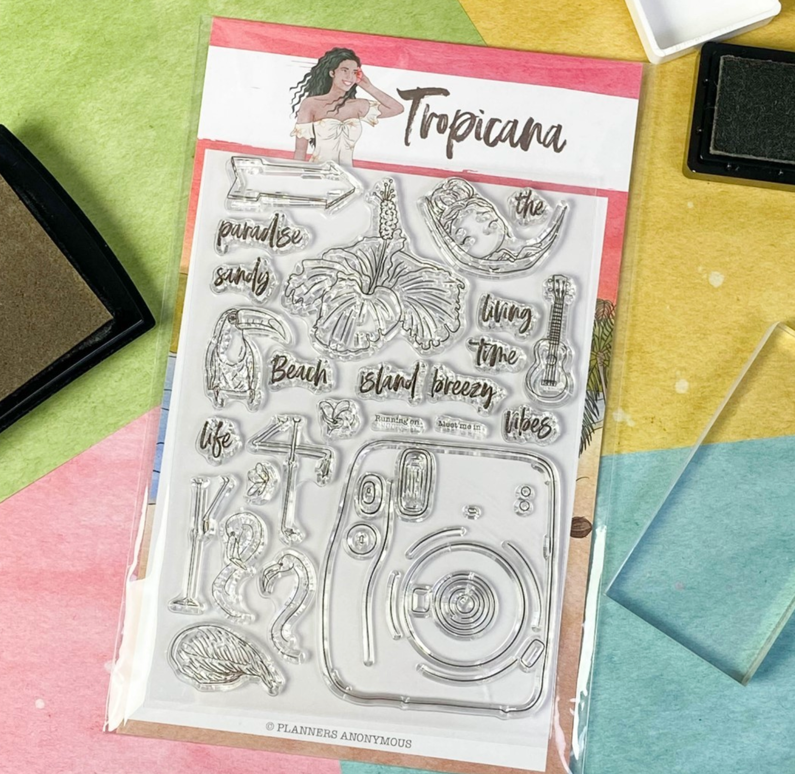 Tropicana Stamp Set