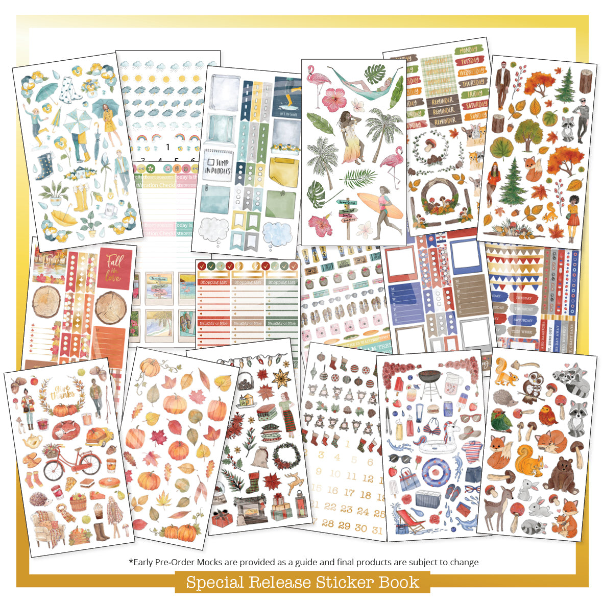 PA Special Release Sticker Book Bundle
