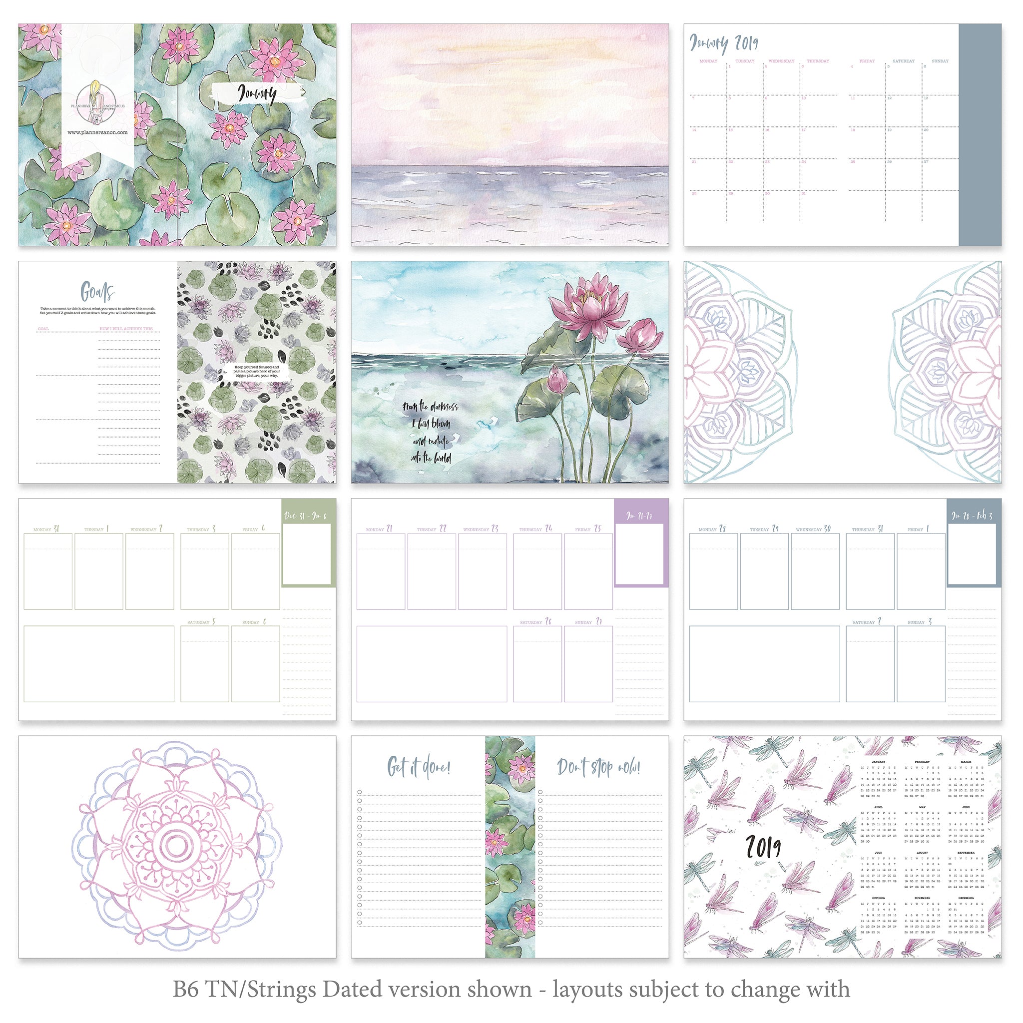 Serenity Printable Inserts