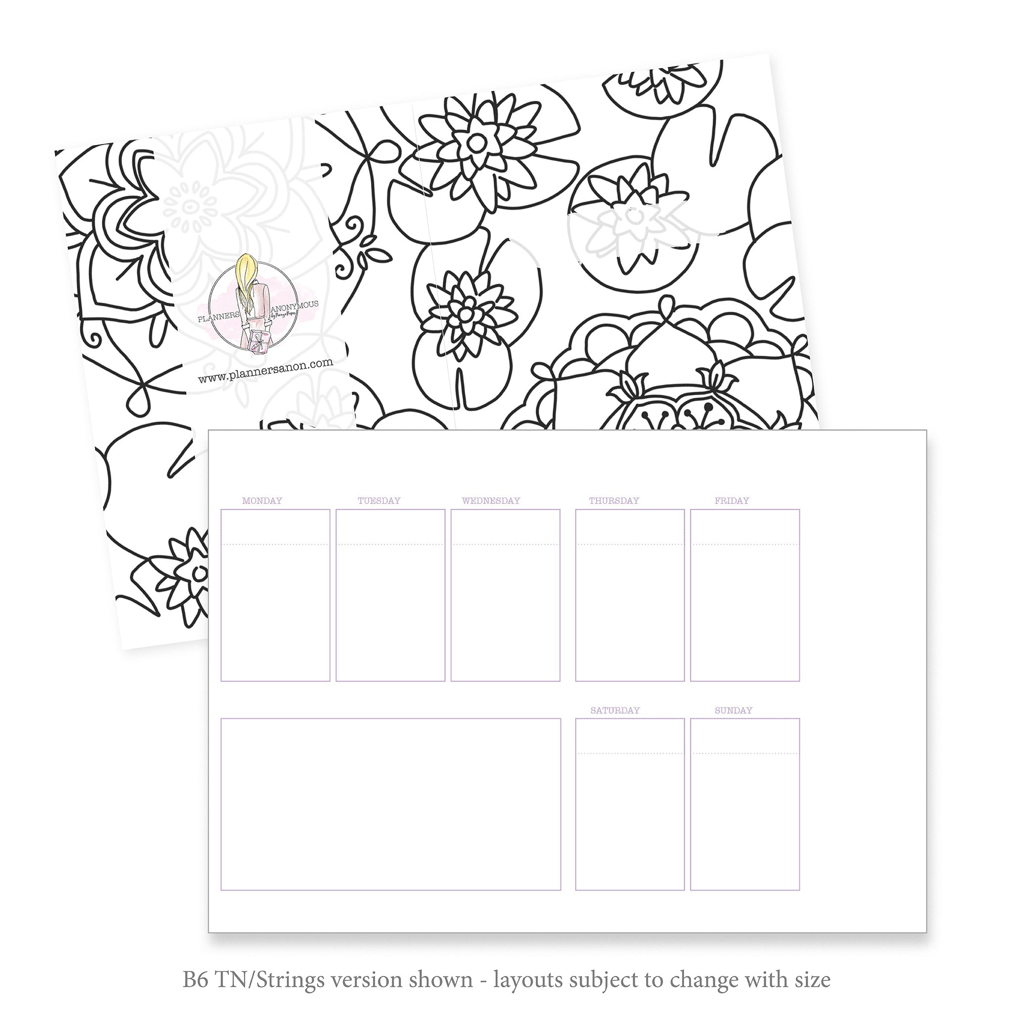 Serenity Printable Inserts