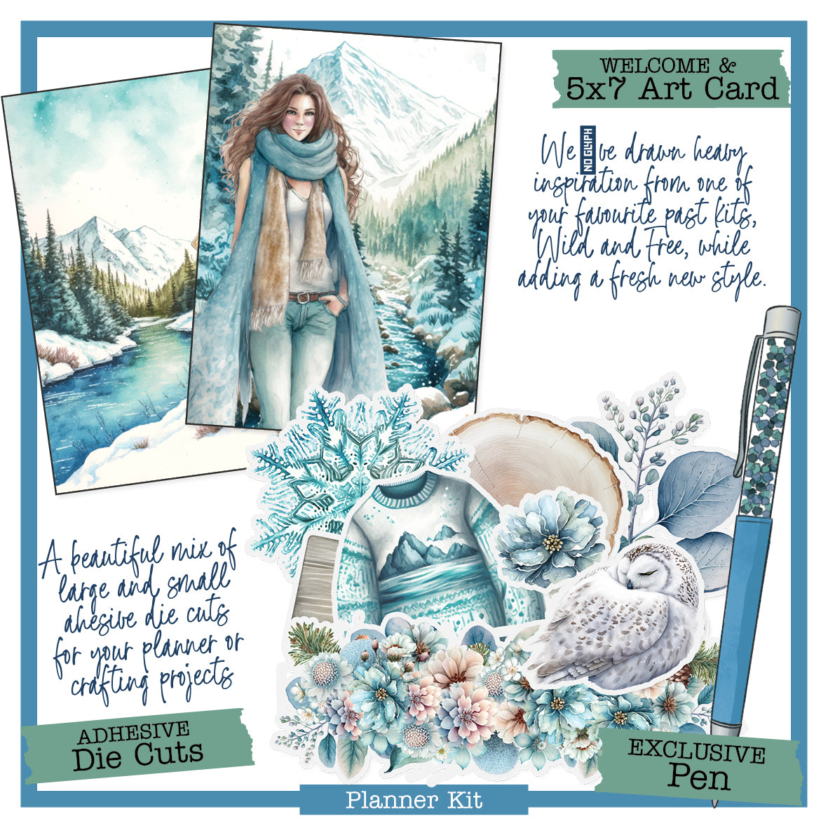 Into the Wild Planner Kit
