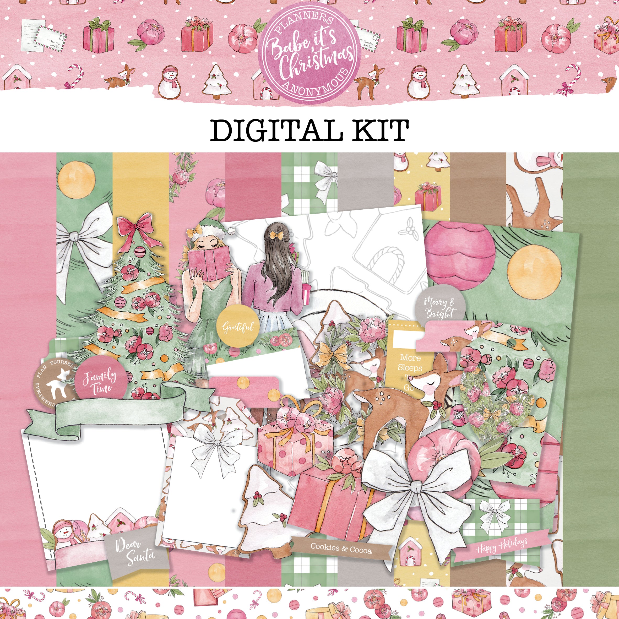 Babe It's Christmas Creative Kit