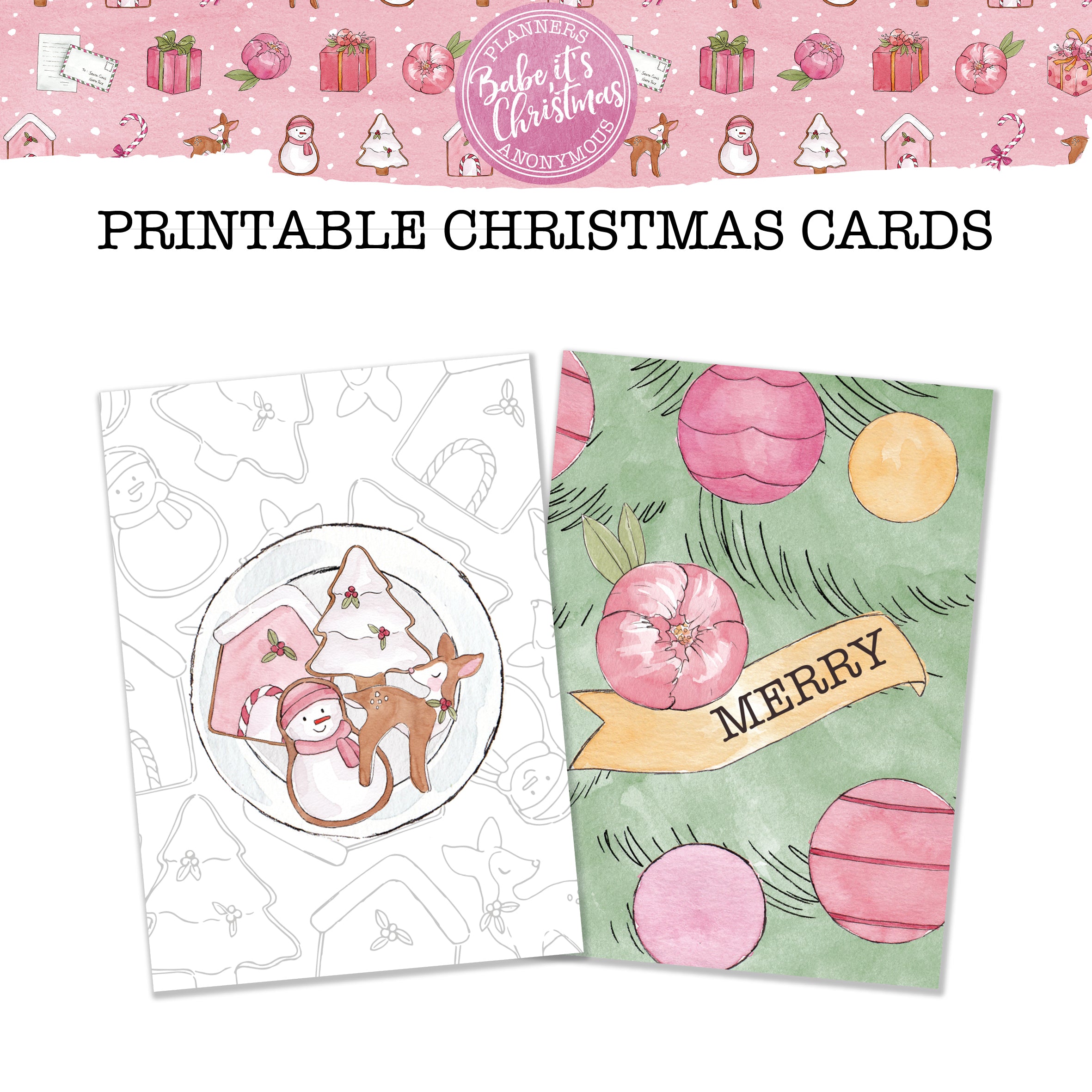 Babe It's Christmas Creative Kit