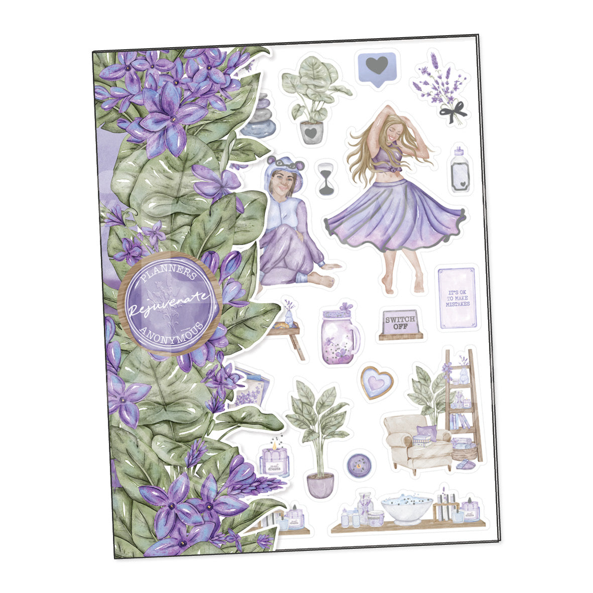Rejuvenate Sticker Book