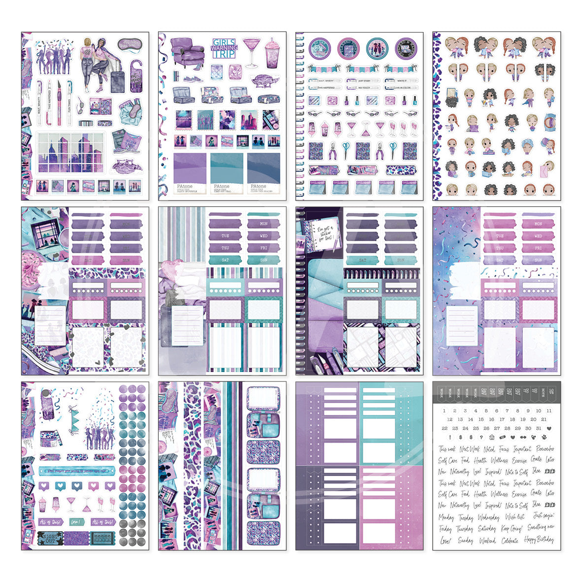 Girls Trip Sticker Book
