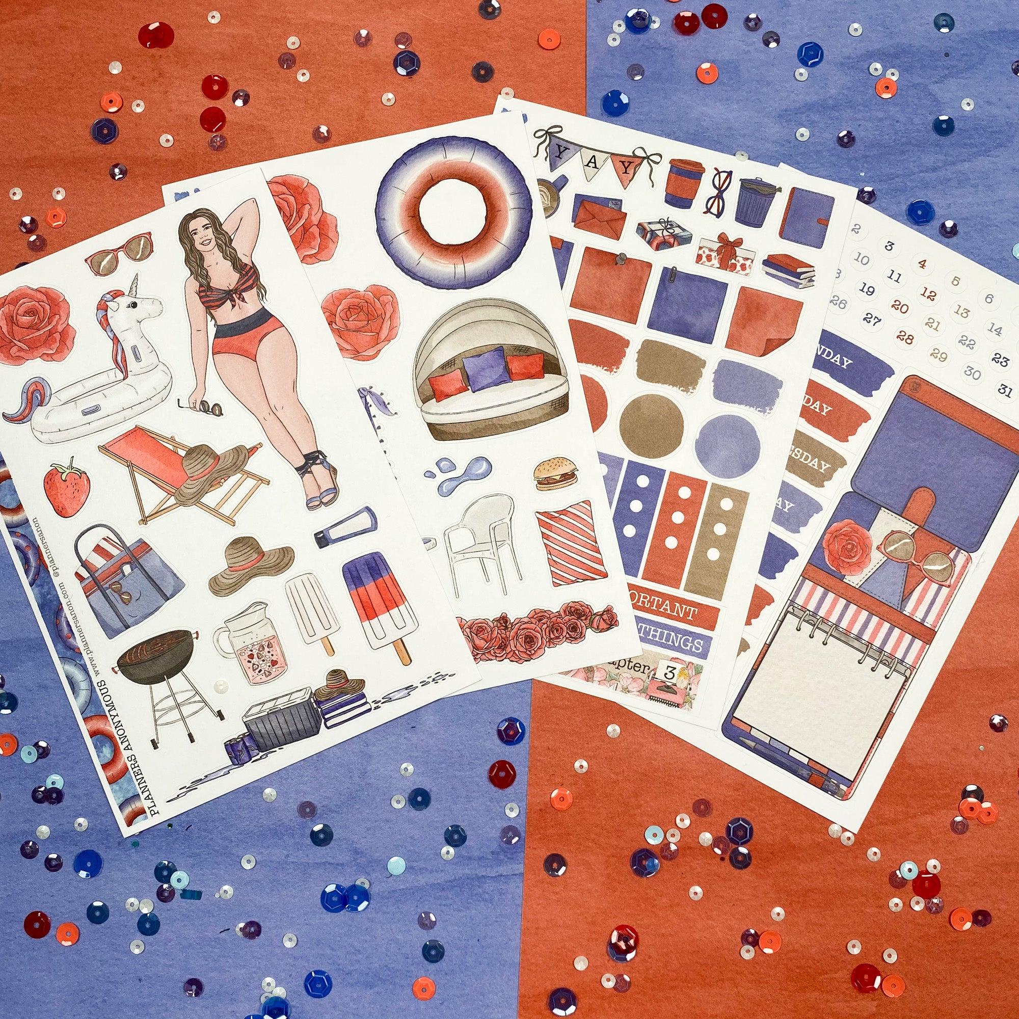 Poolside Planner Kit