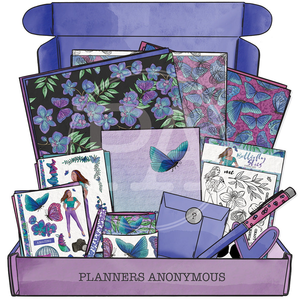 Butterfly Skies Planner kit