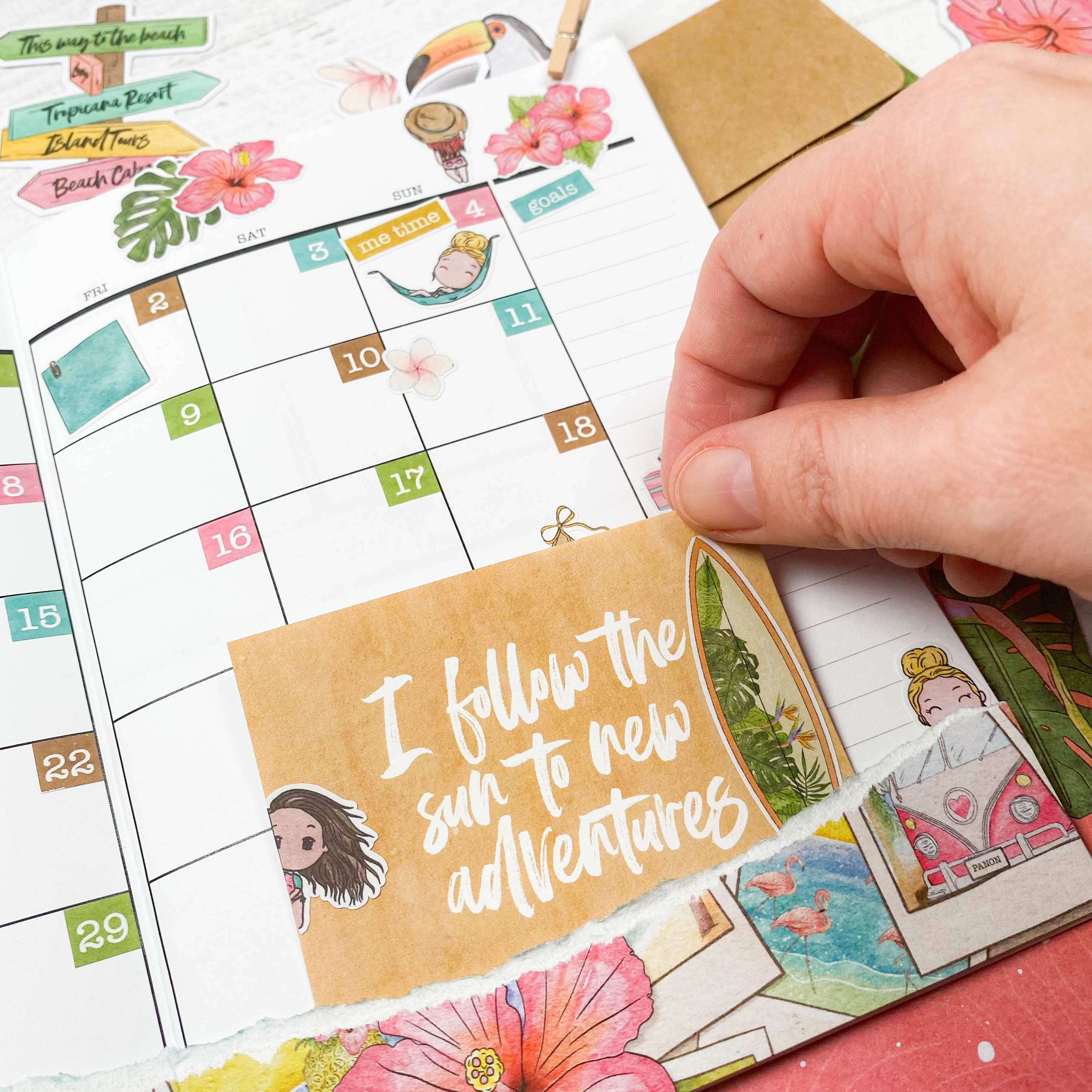 Tropicana Planner Kit