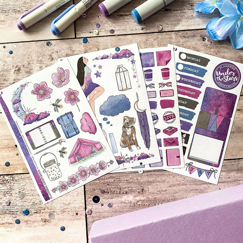 Under the Stars Planner kit