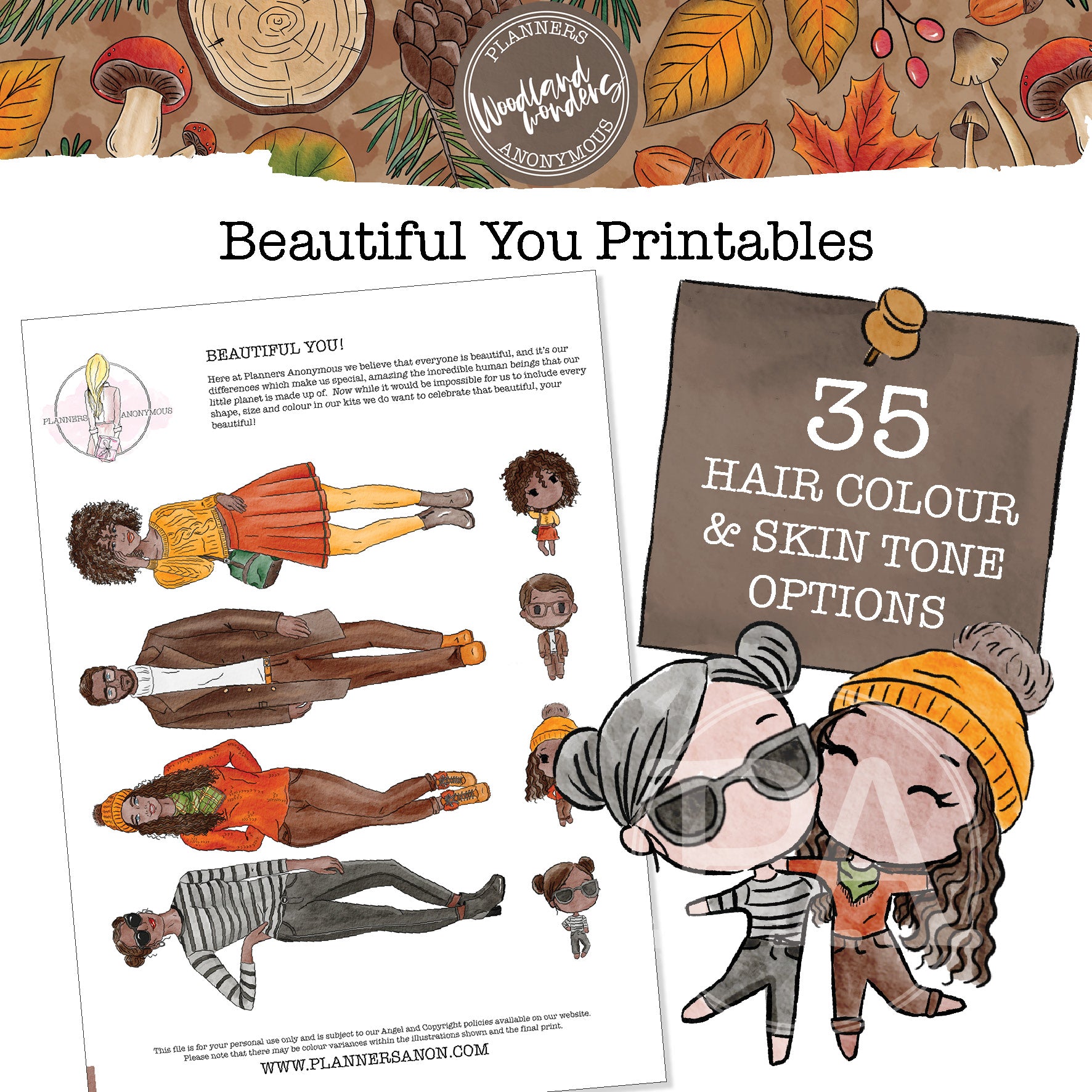 Woodland Wonders Beautiful You Downloads