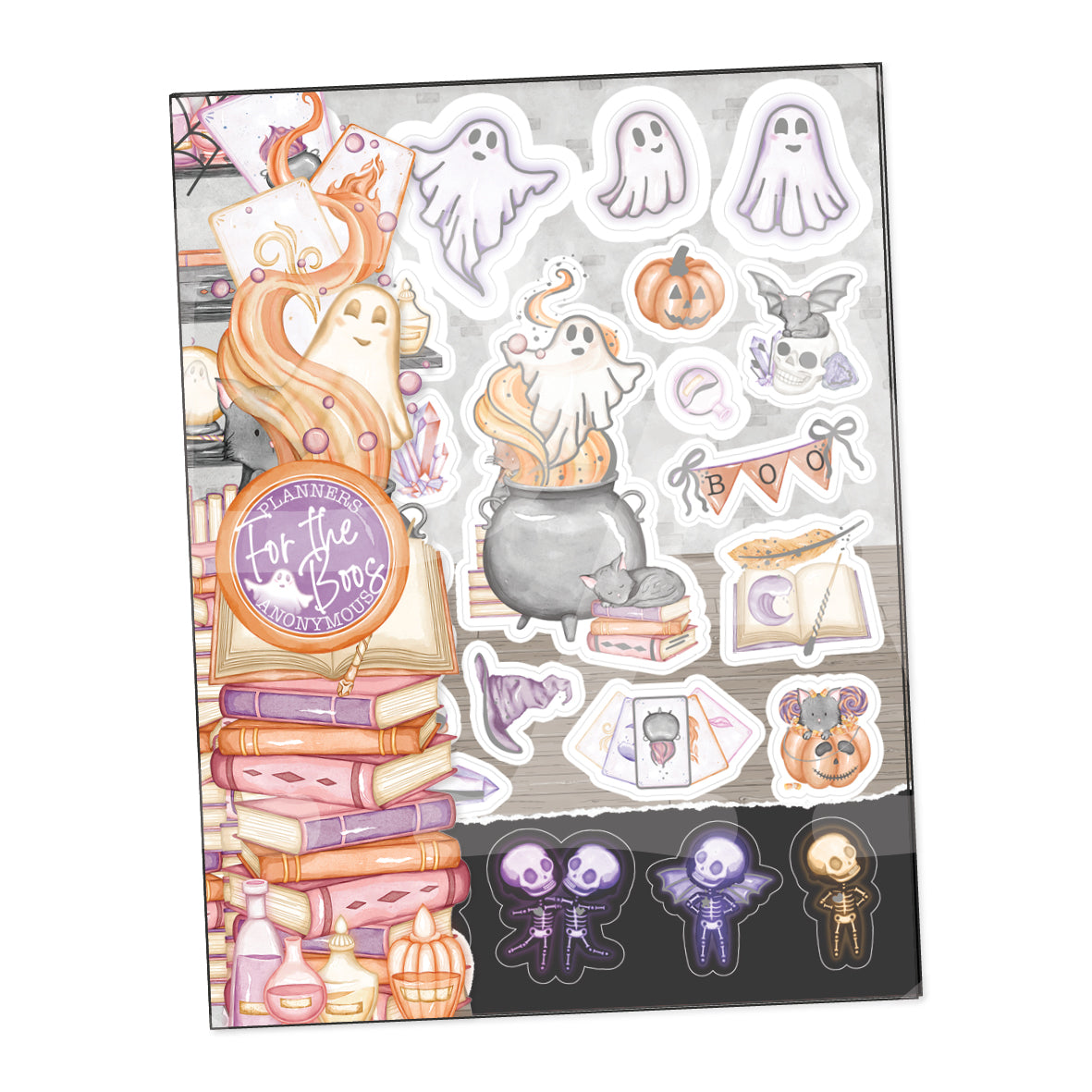 Halloween 2022 Planner Sticker Book