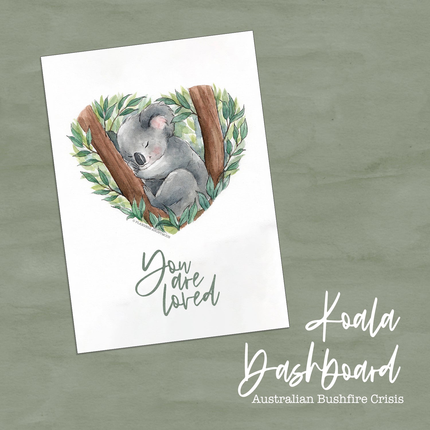 Koala Love - Australian Bushfire Crisis - Dashboard Download