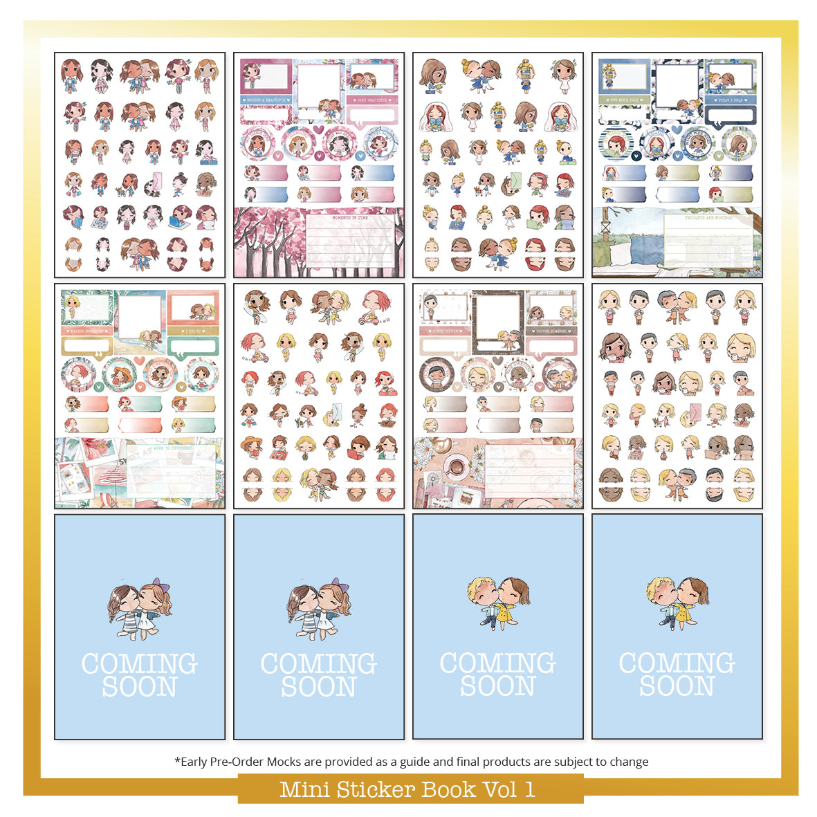 Mini's Planner Vol.1 Sticker Book