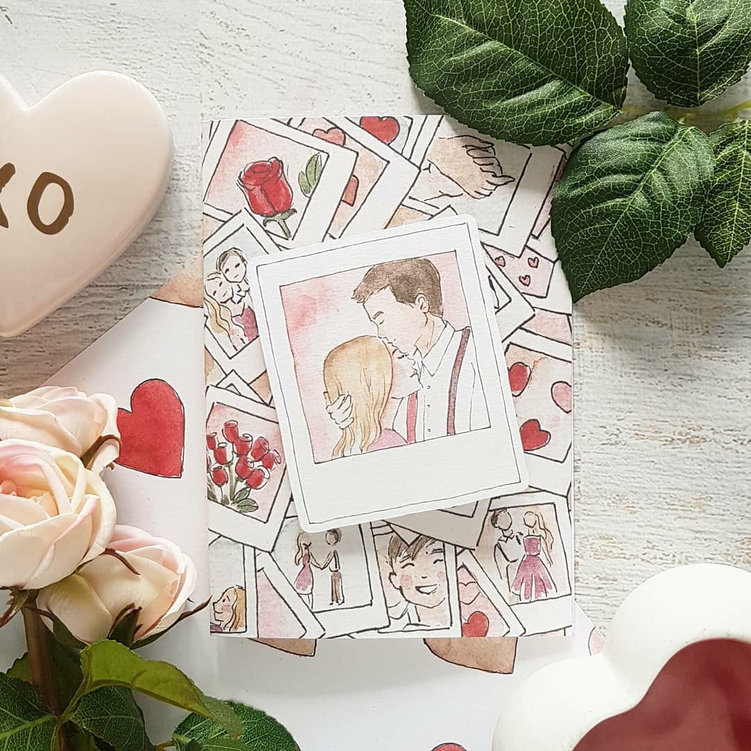 All Loved Up! Luxe Greeting Card