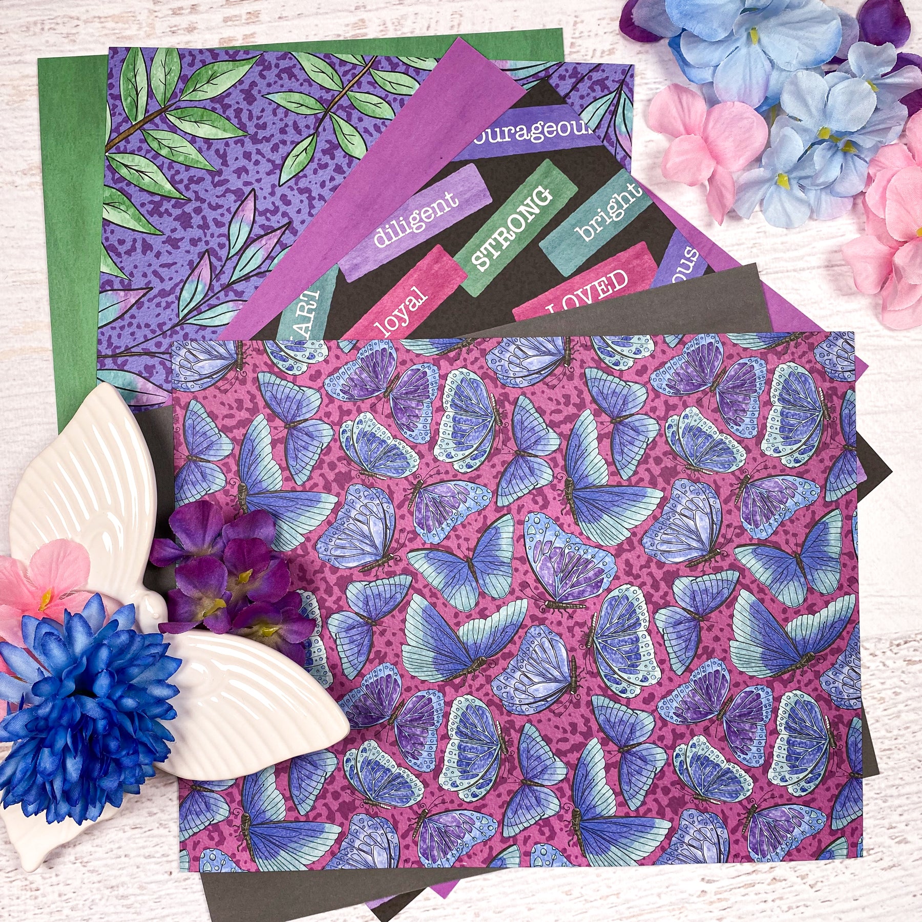 Butterfly Skies Planner kit