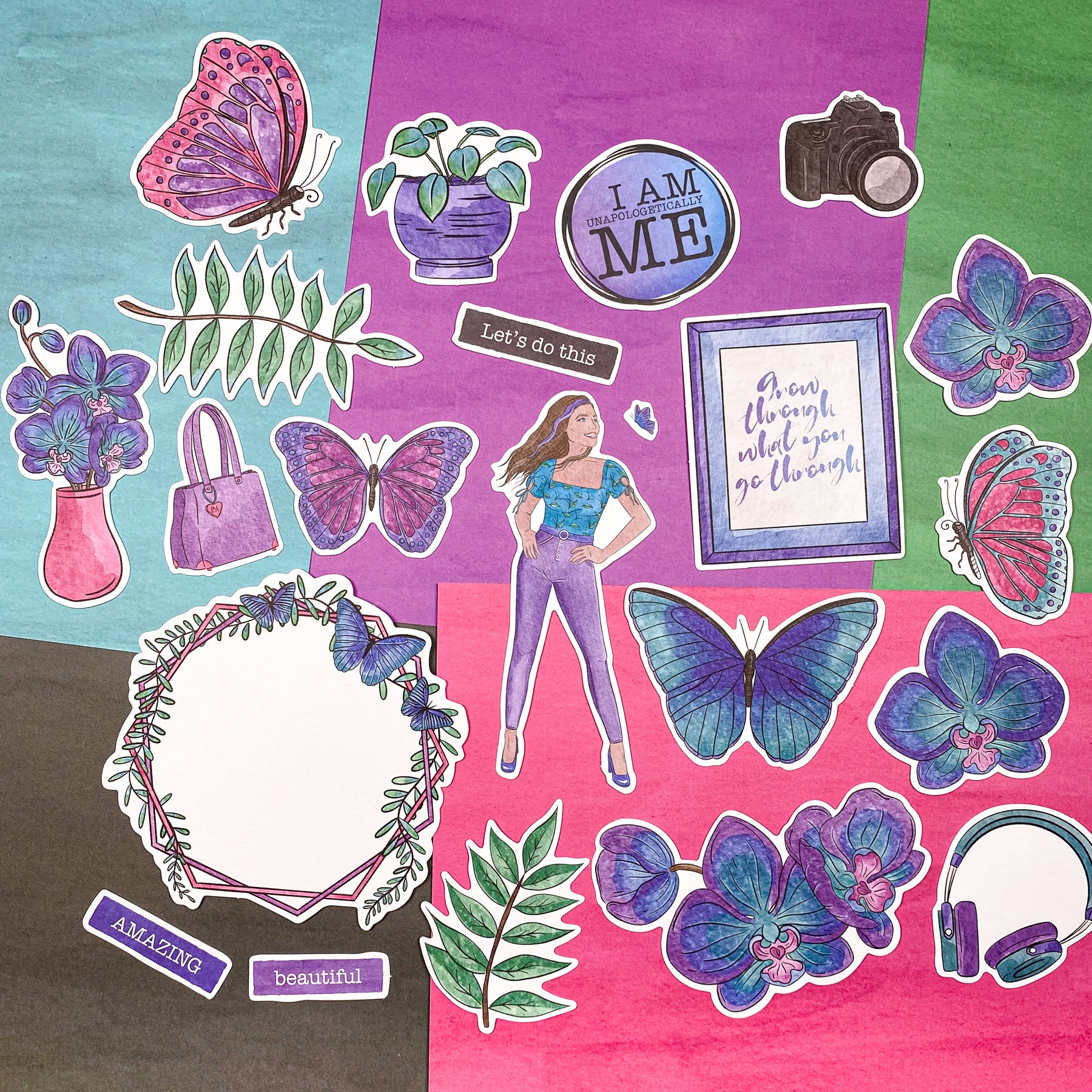 Butterfly Skies Planner kit