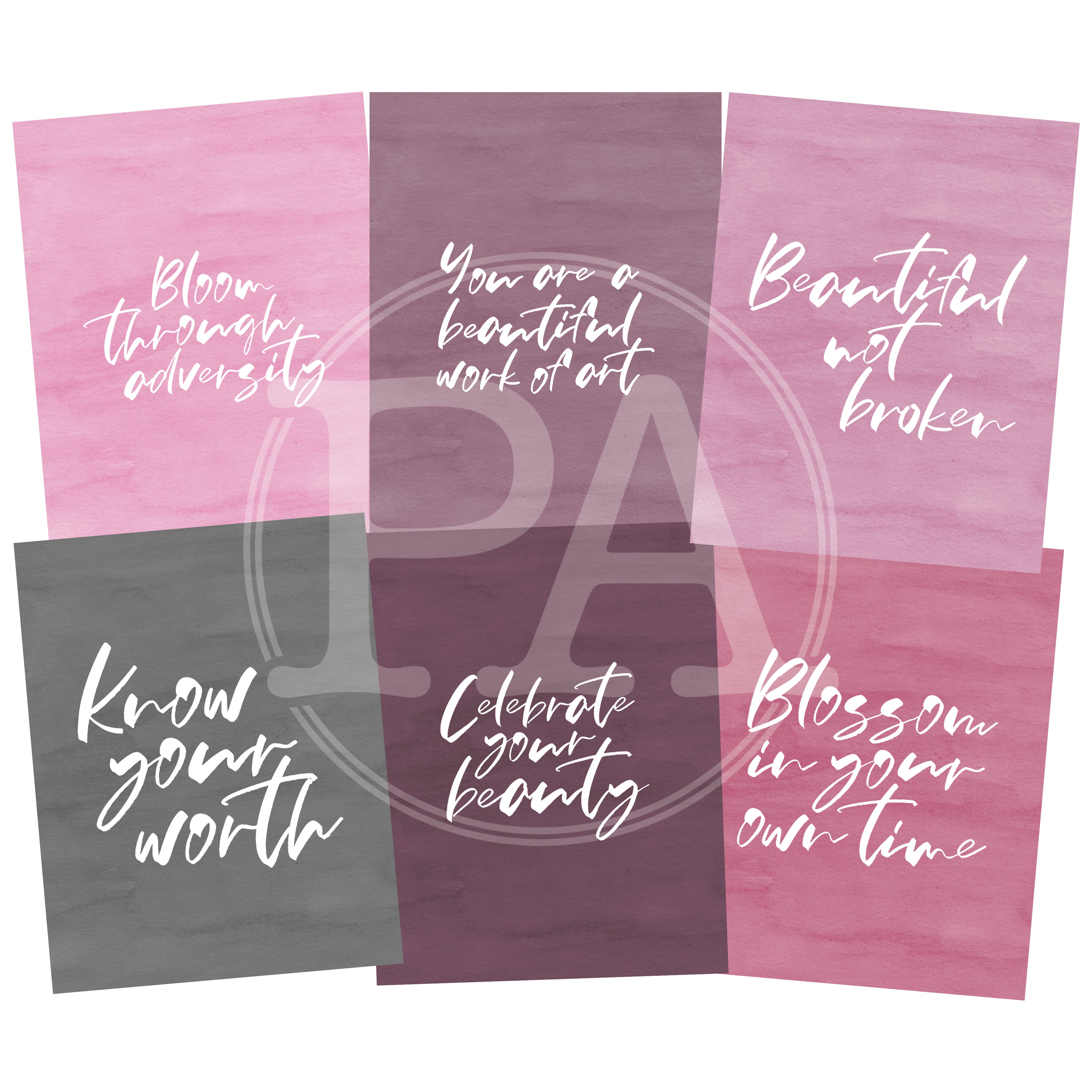 Sakura Quote Cards