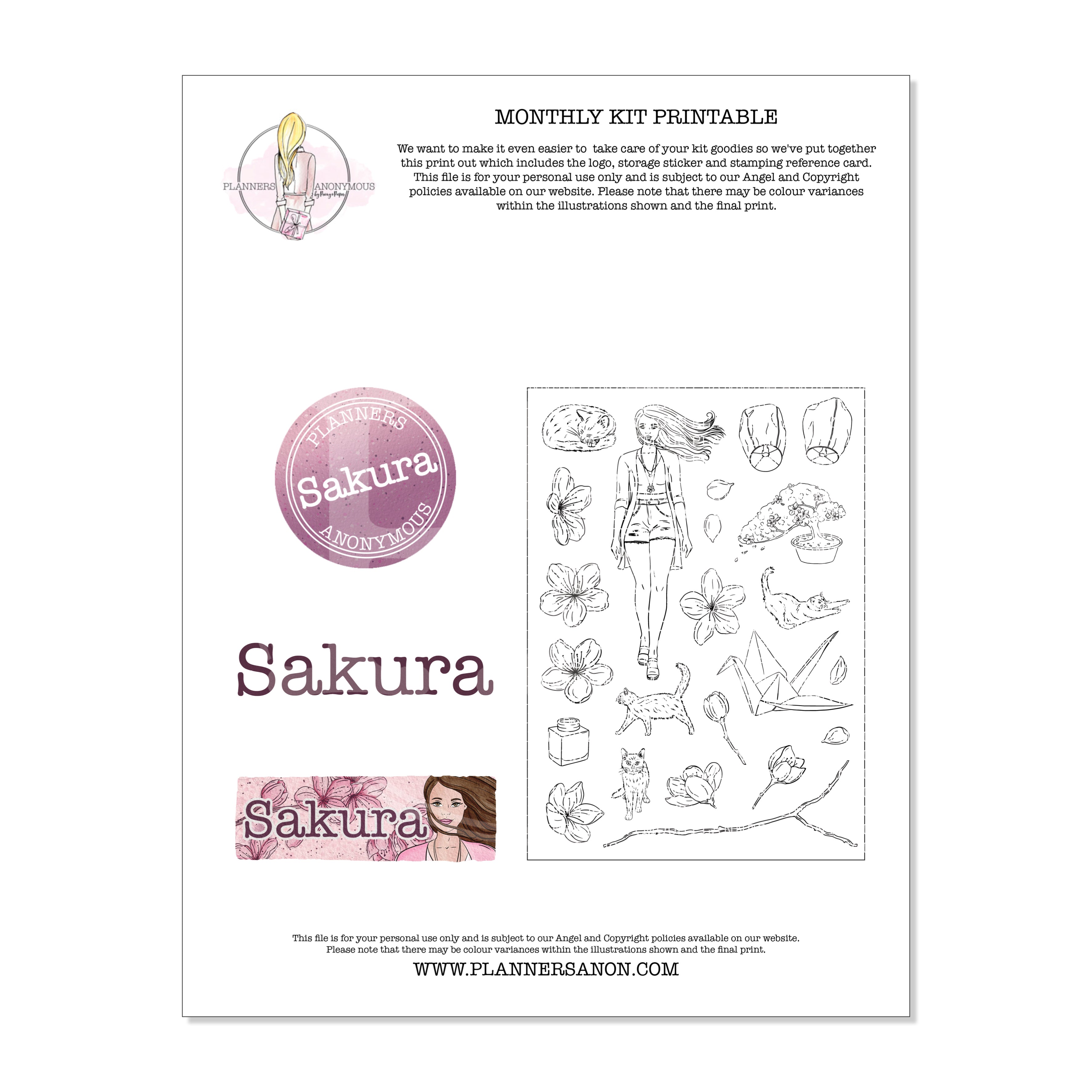 Sakura Kit Reference Page