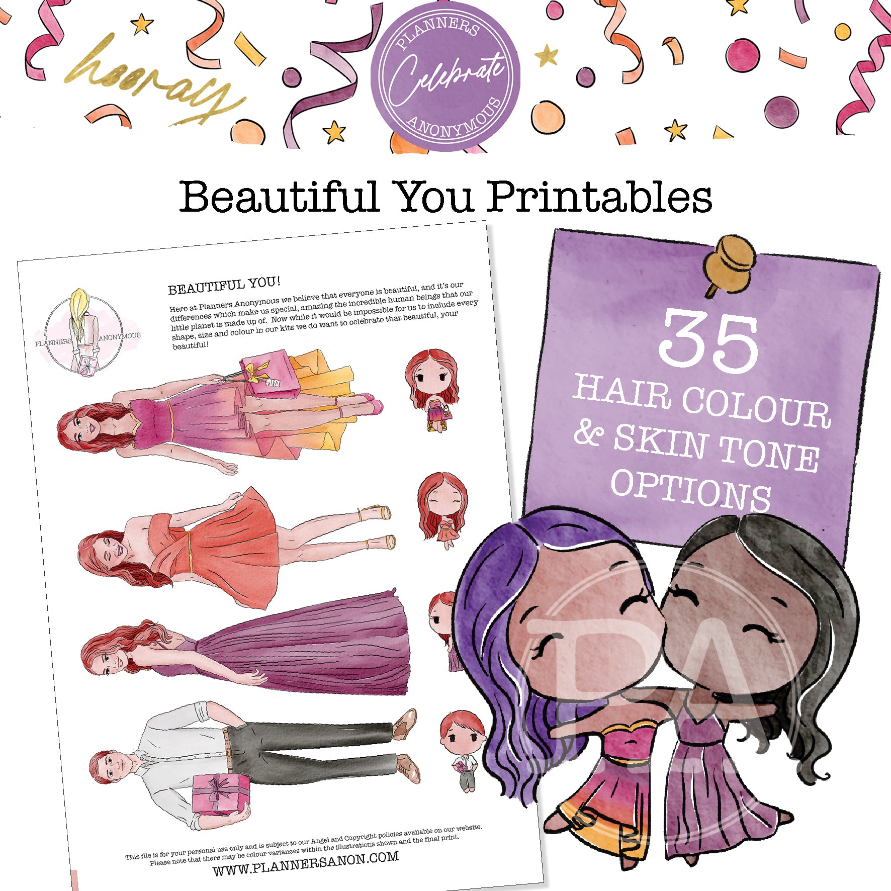 Celebrate Beautiful You Downloads