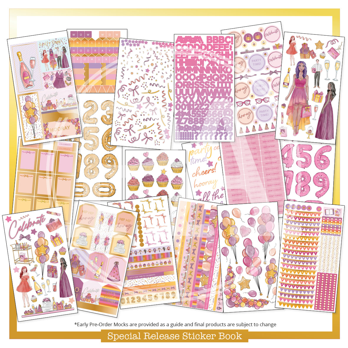 Celebrate Special Release Sticker Book