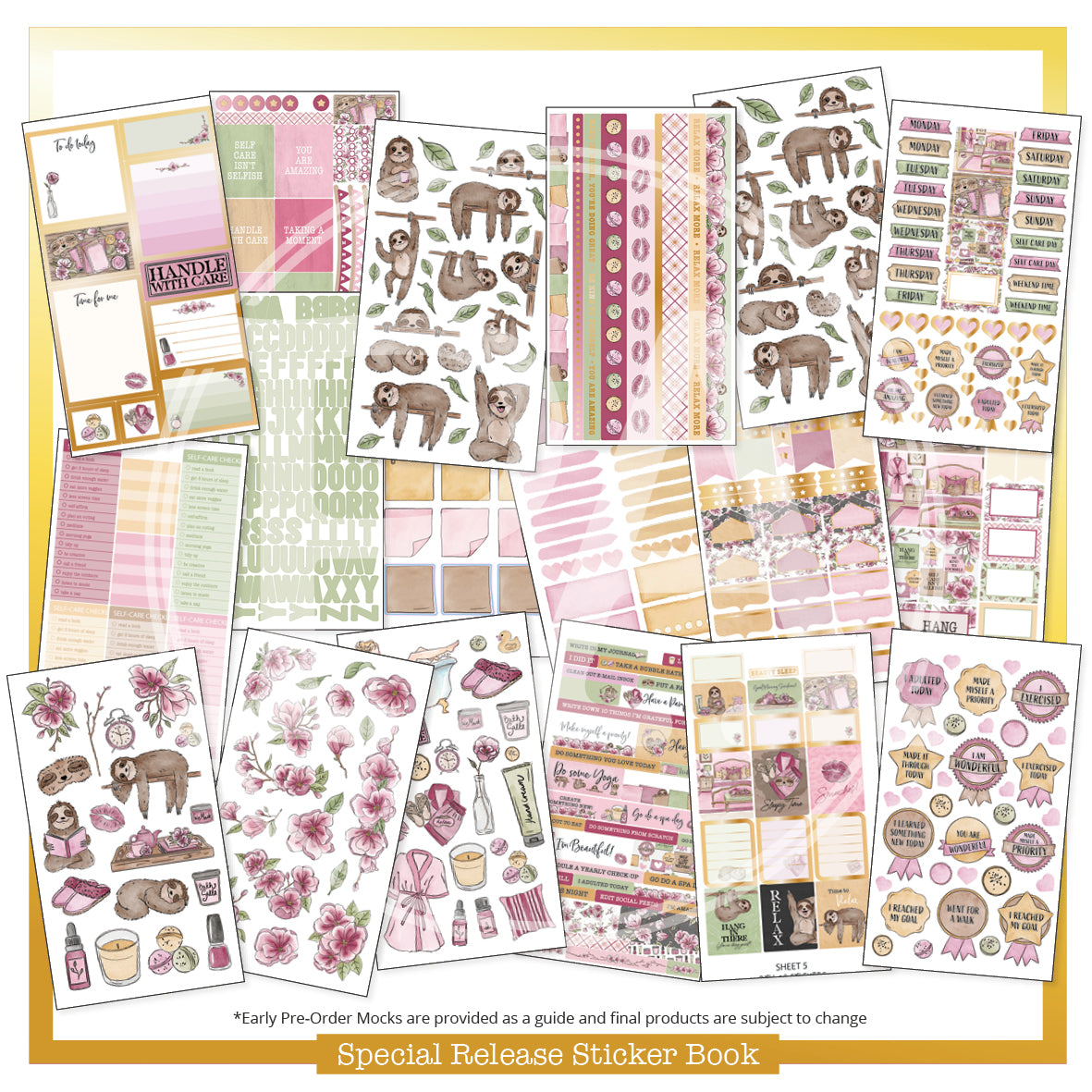Note to Self Special Release Sticker Book