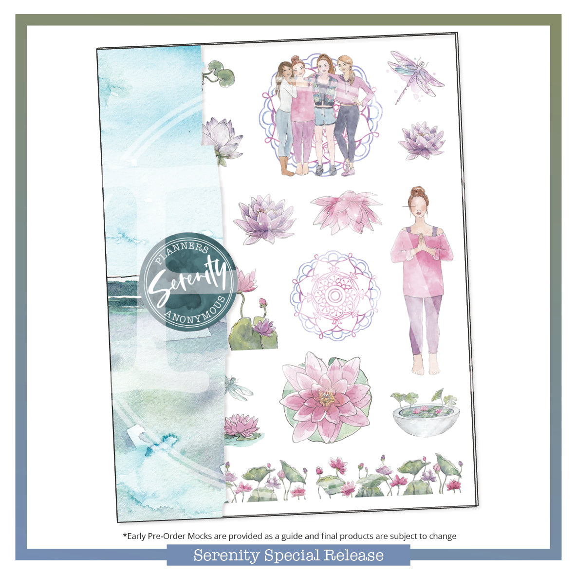 Serenity Planner Sticker Book