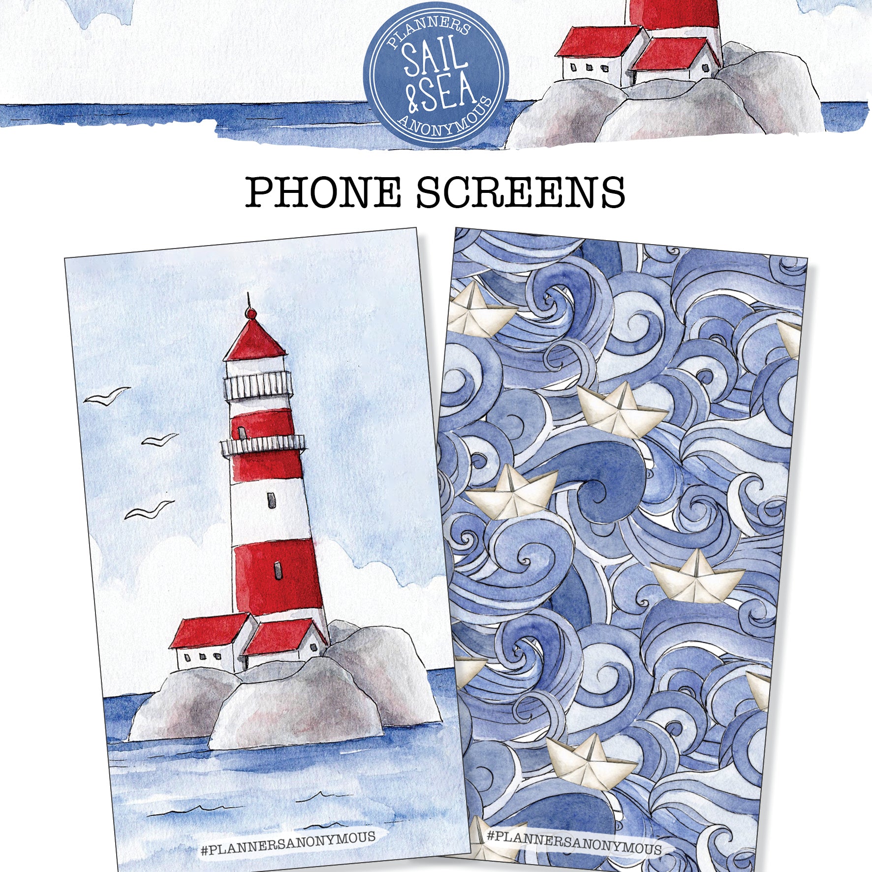 Sail and Sea Phone Background