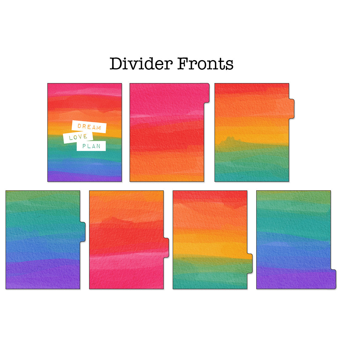 Over The Rainbow B6+ Melody Dividers