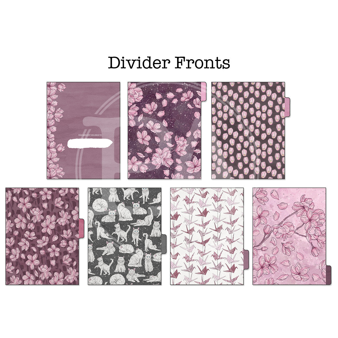 Sakura B6+ Melody Dividers