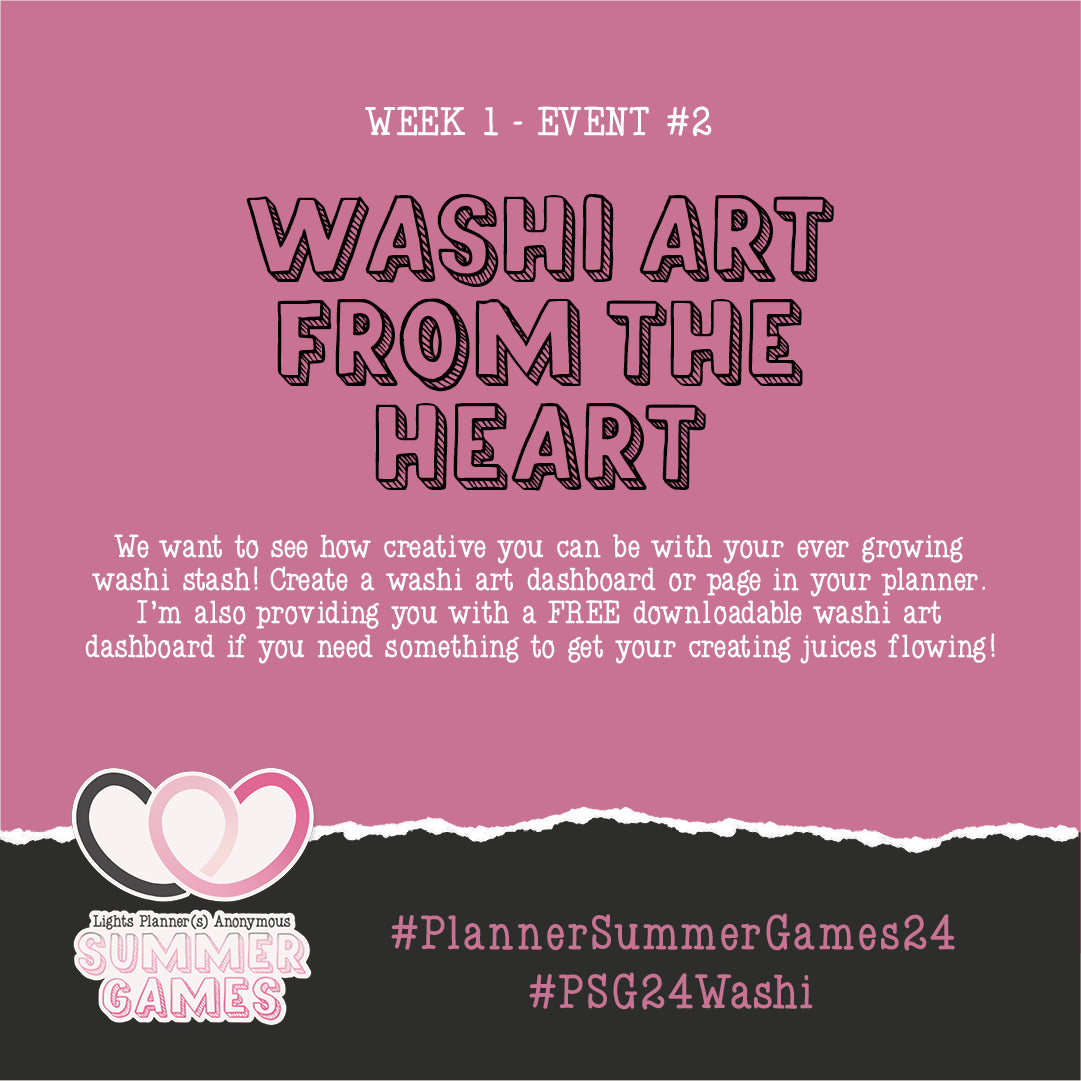 Event 2: Washi Art from the Heart