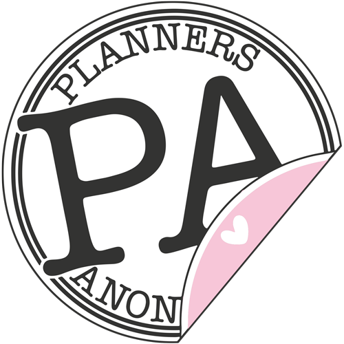 Planners Anonymous Sticker Logo