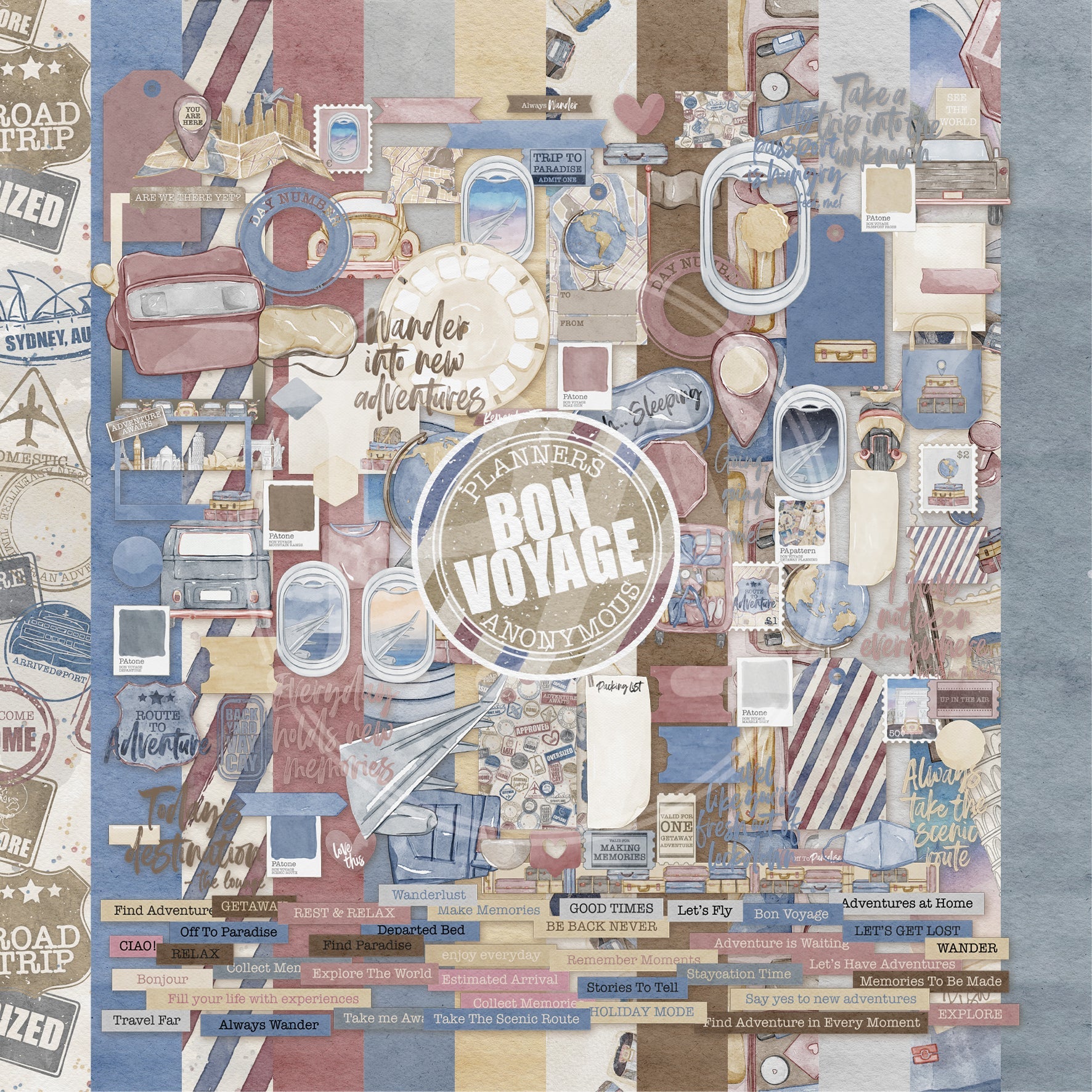 Bon Voyage Creative Kit-(US)