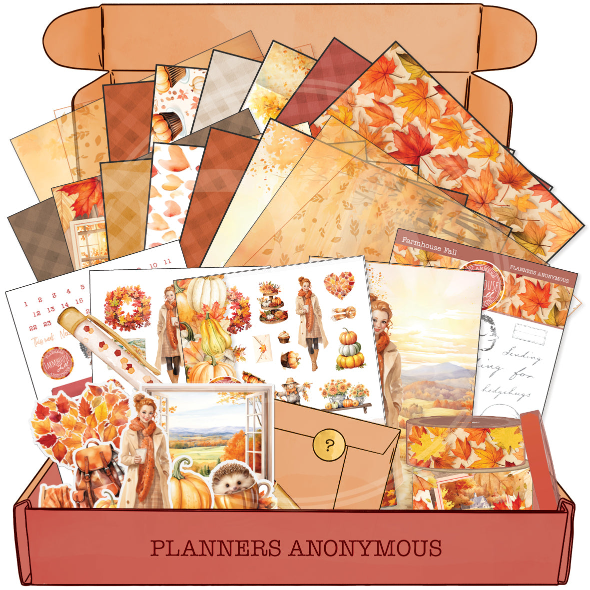 Farmhouse Falls Planner Kit