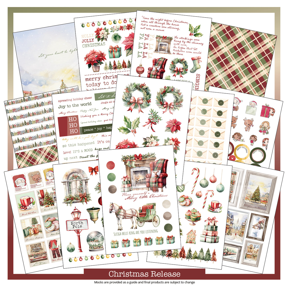 Heartfelt Holidays Journaling Bundle