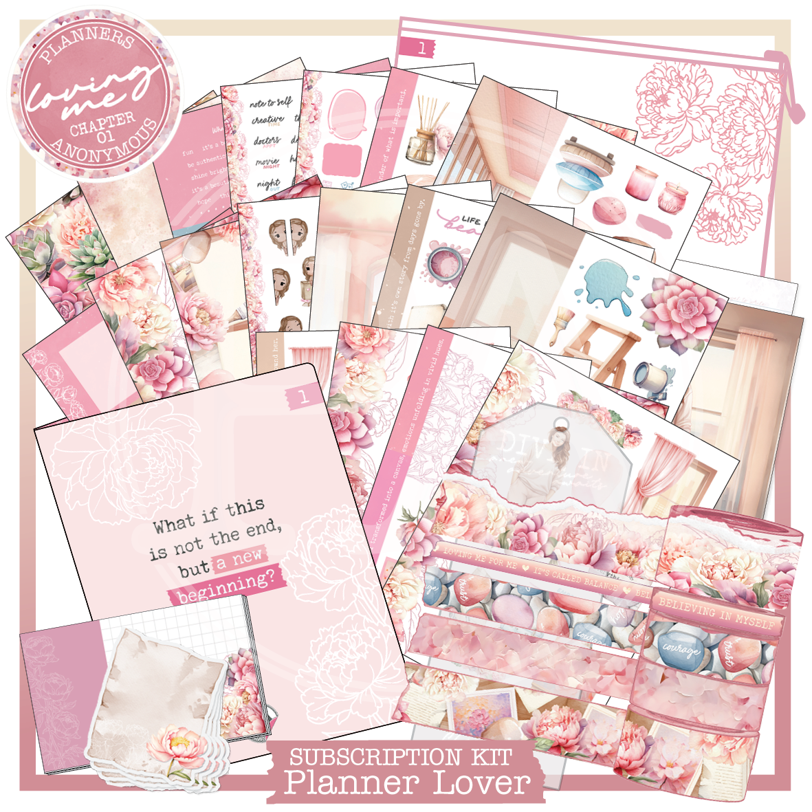 CH01: Loving Me Planner Lover Kit