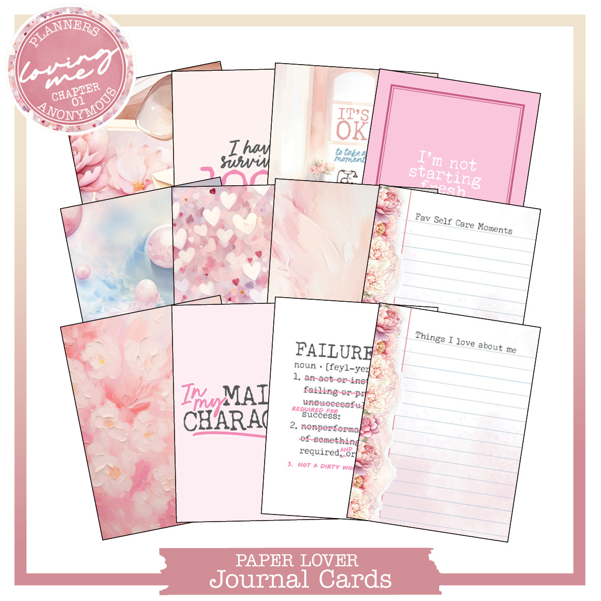 CH01: Loving Me Paper Lover Kit