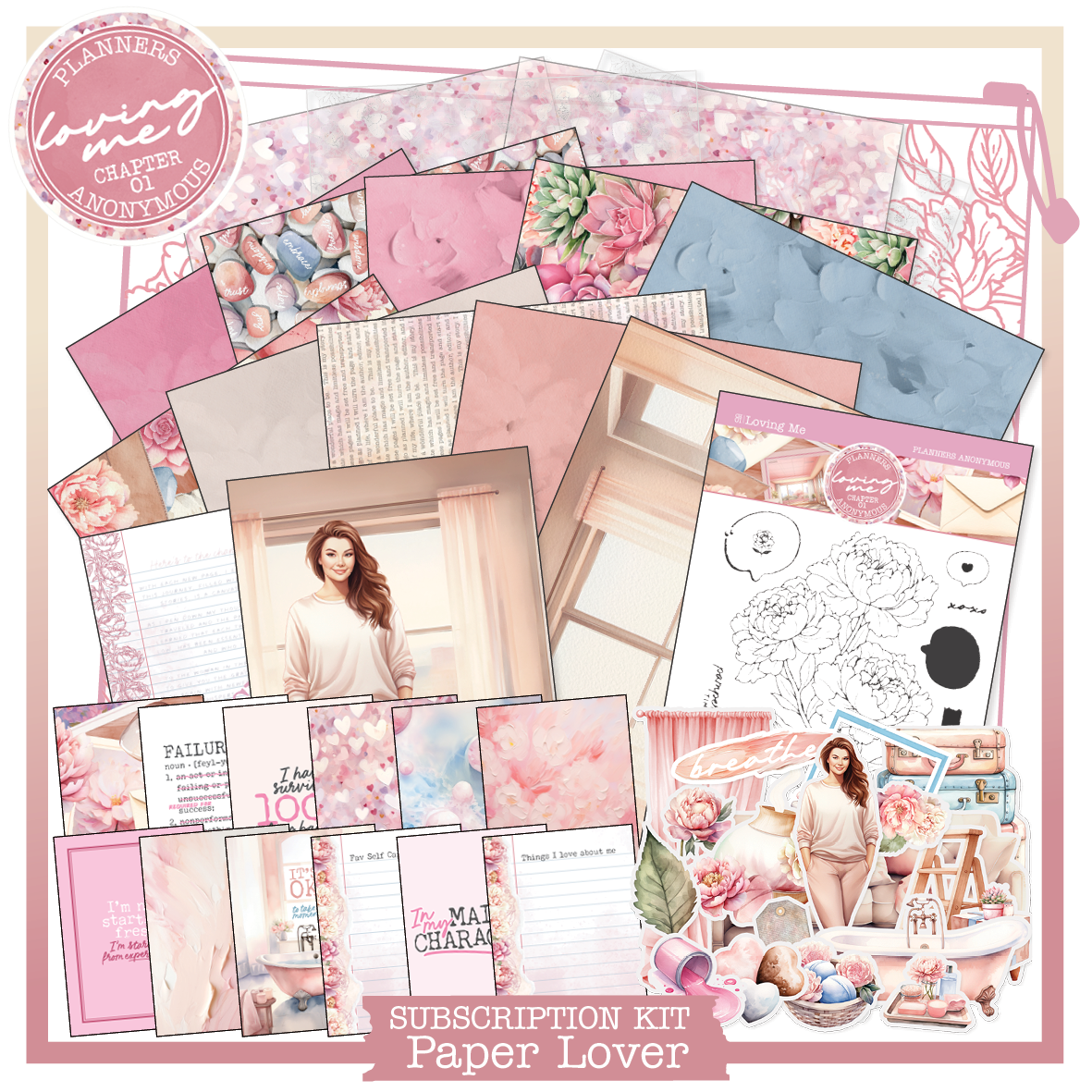 CH01: Loving Me Paper Lover Kit