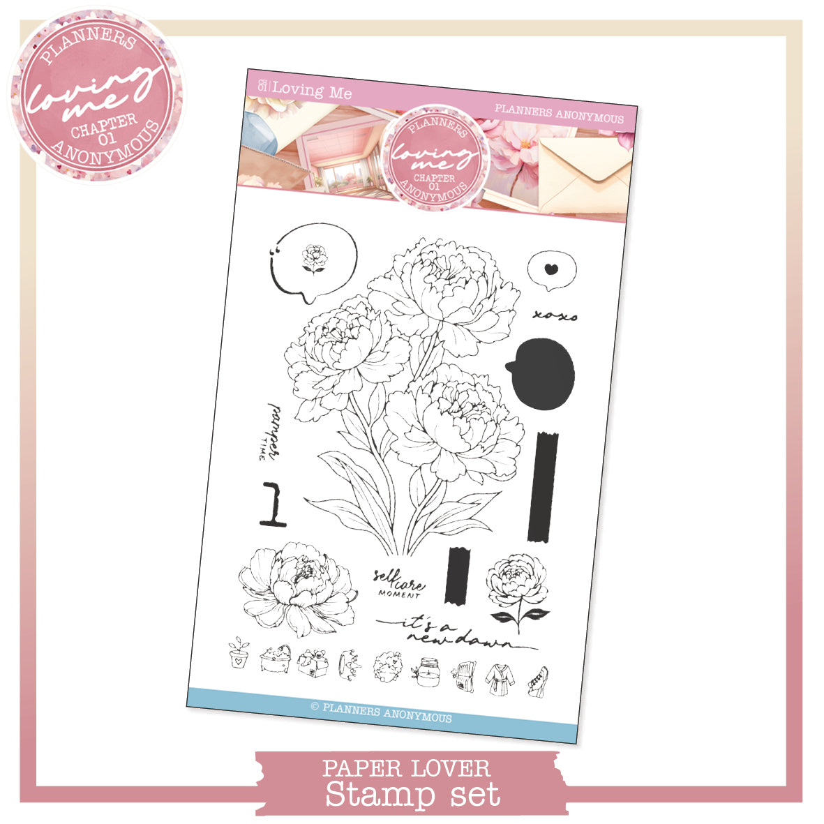 CH01: Loving Me Paper Lover Kit