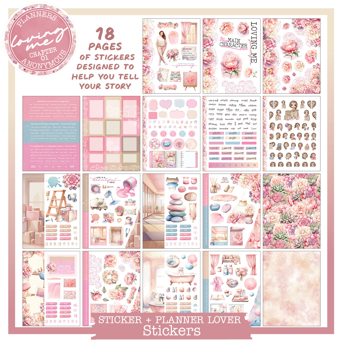 Chapters: Q1 Sticker Lover Bundle