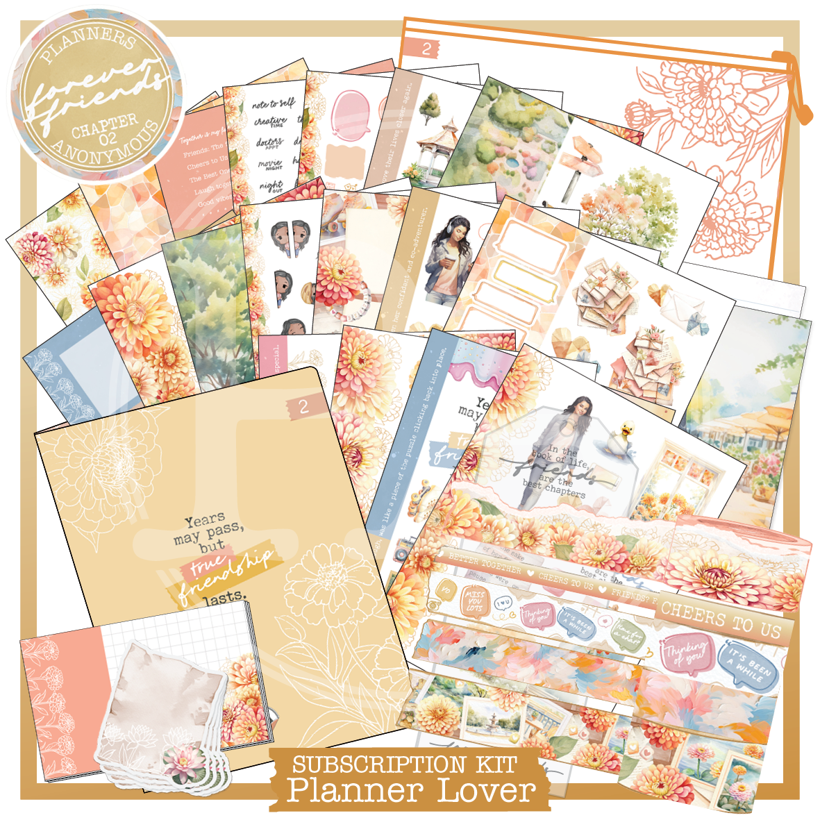 CH02: Forever Friends Planner Lover Kit