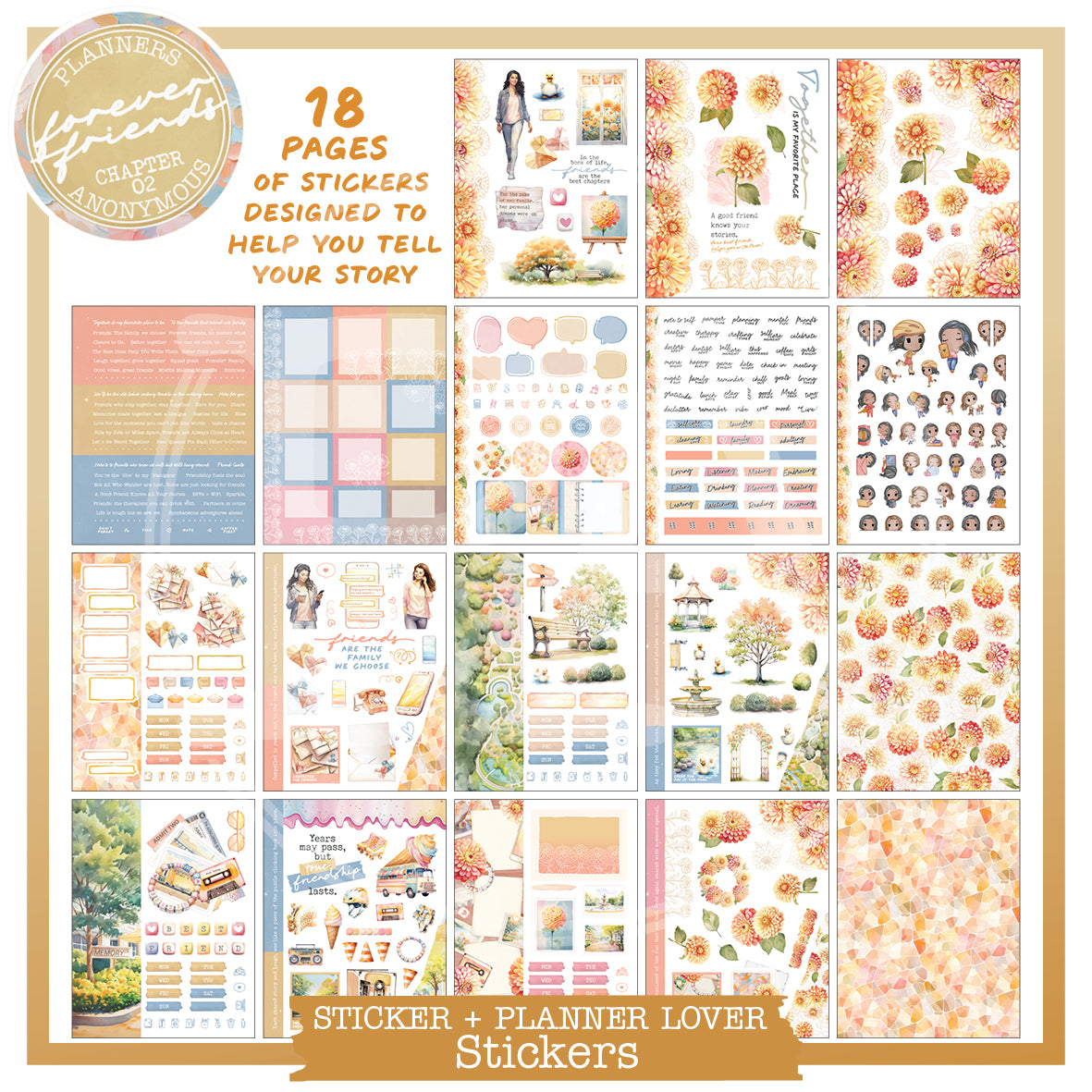 CH02: Forever Friends Planner Lover Kit