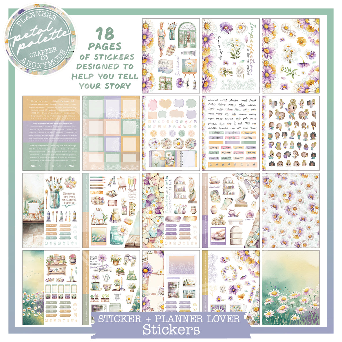 Chapters: Q1 Sticker Lover Bundle