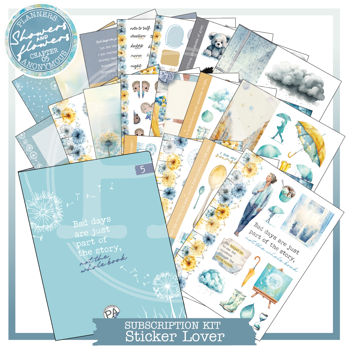 Chapters: Q2 Sticker Lover Bundle