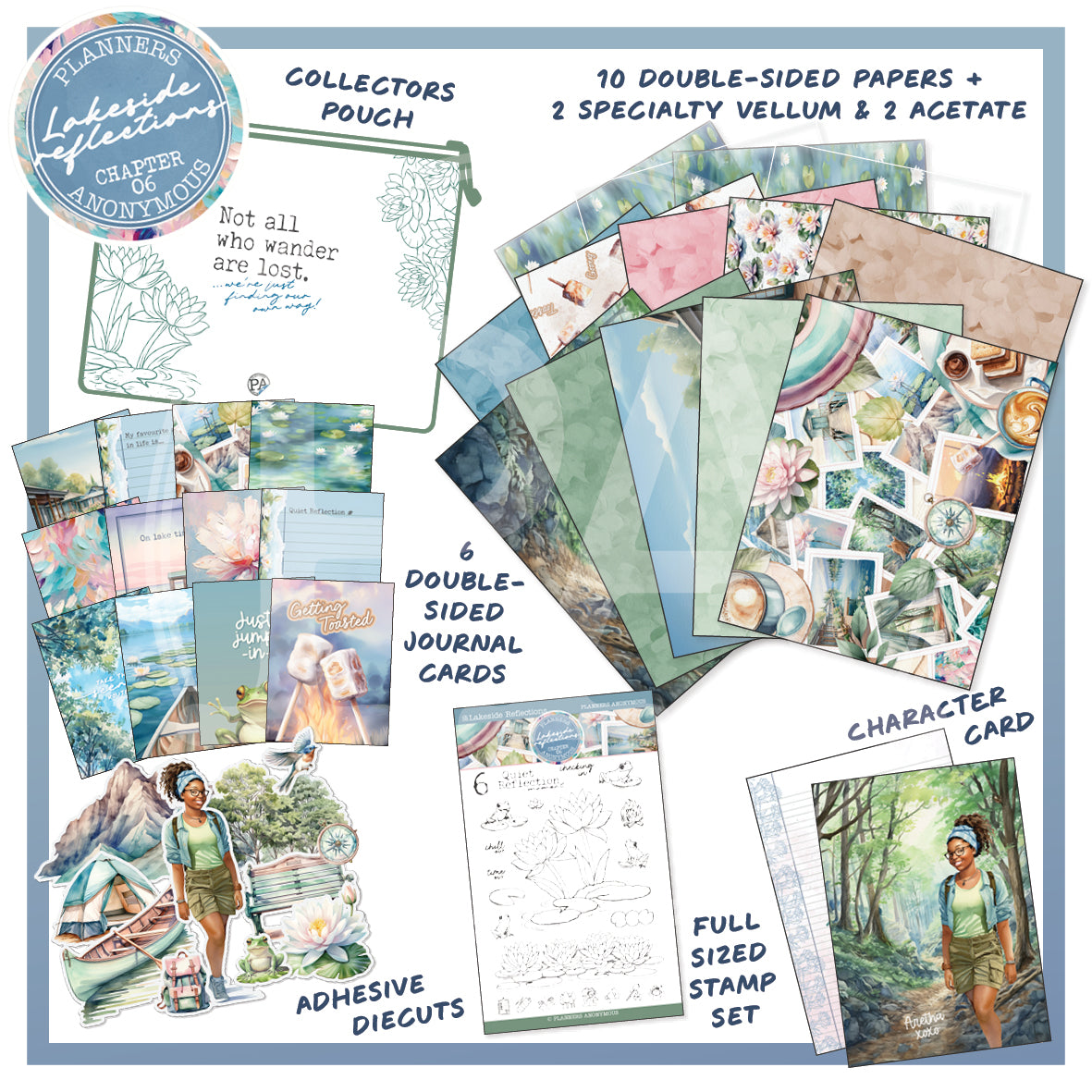 CH06: Lakeside Reflections Paper Lover Kit