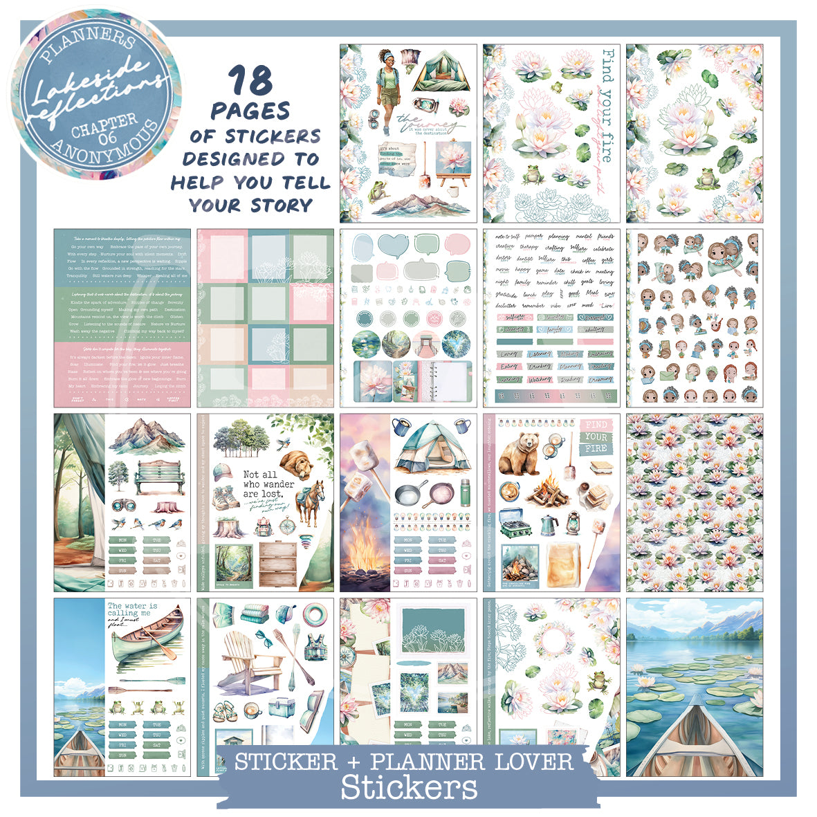 Chapters: Q2 Sticker Lover Bundle