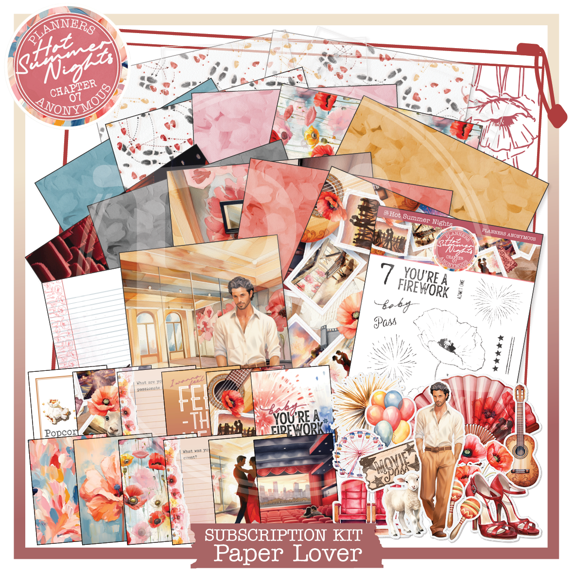 CH07: Hot Summer Nights Paper Lover Kit