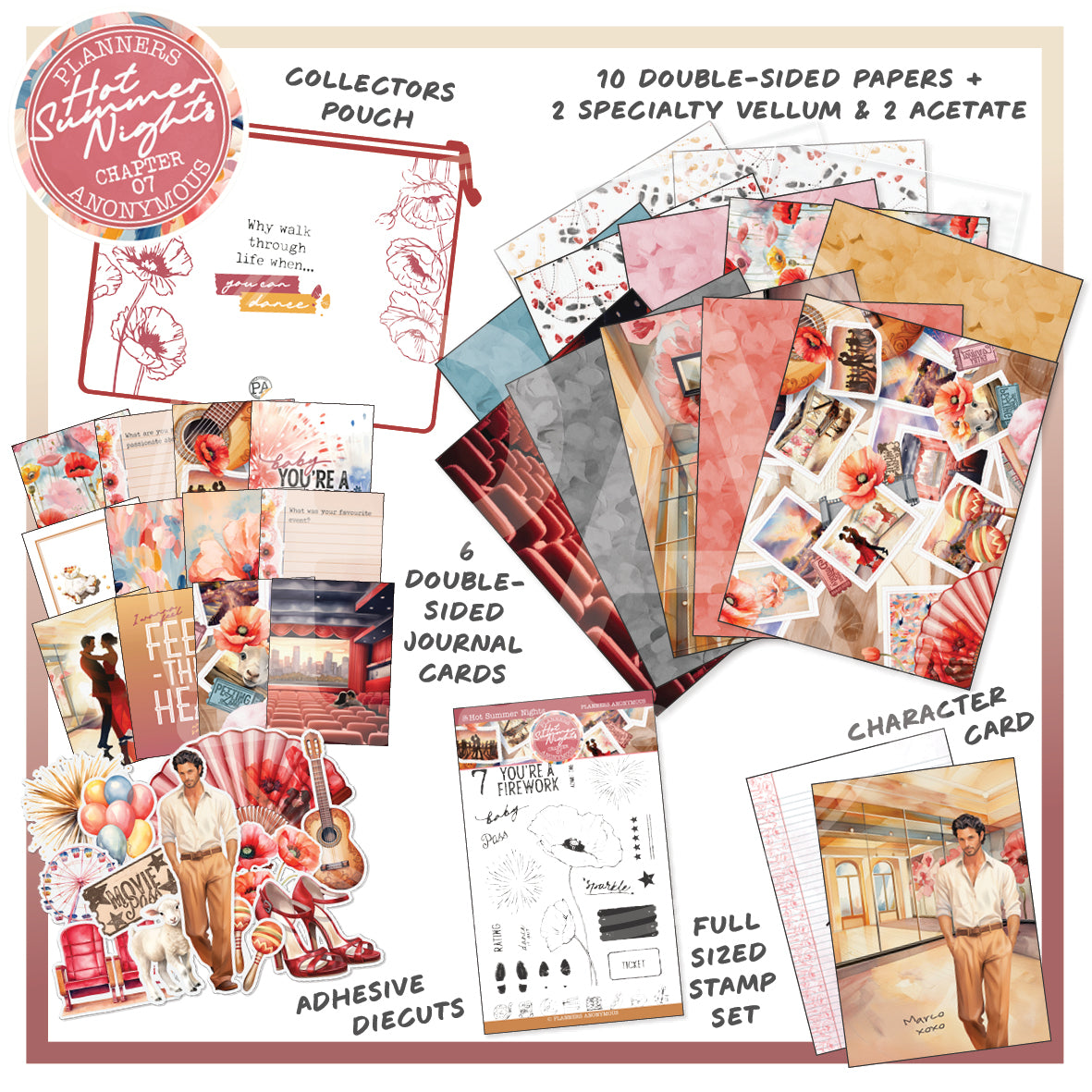 CH07: Hot Summer Nights Paper Lover Kit