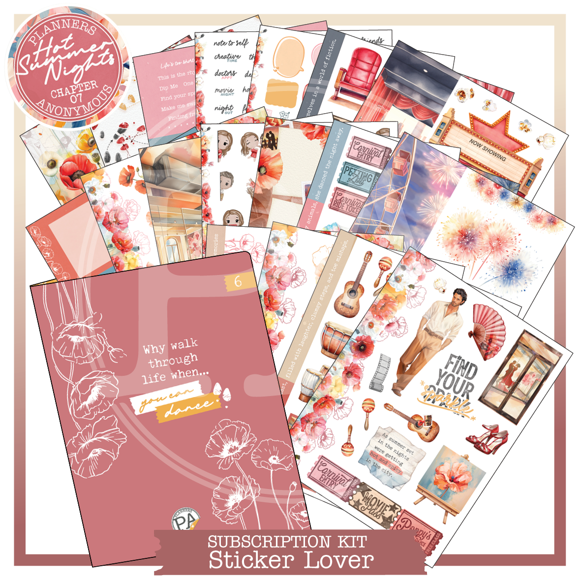 Chapters: Q3 Sticker Lover Bundle