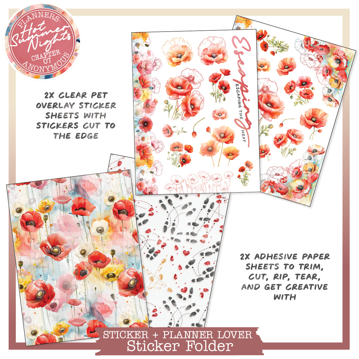 CH07: Hot Summer Nights Planner Lover Kit