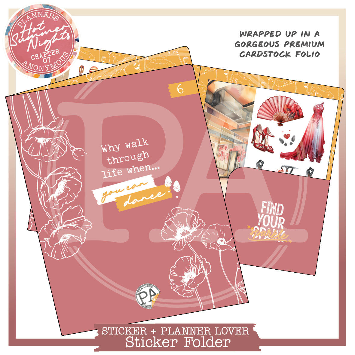 CH07: Hot Summer Nights Planner Lover Kit